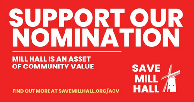 SAVE MILL HALL ACV